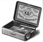 1893 K & F Knife and File Pencil Sharpener OM.jpg (17881 bytes)